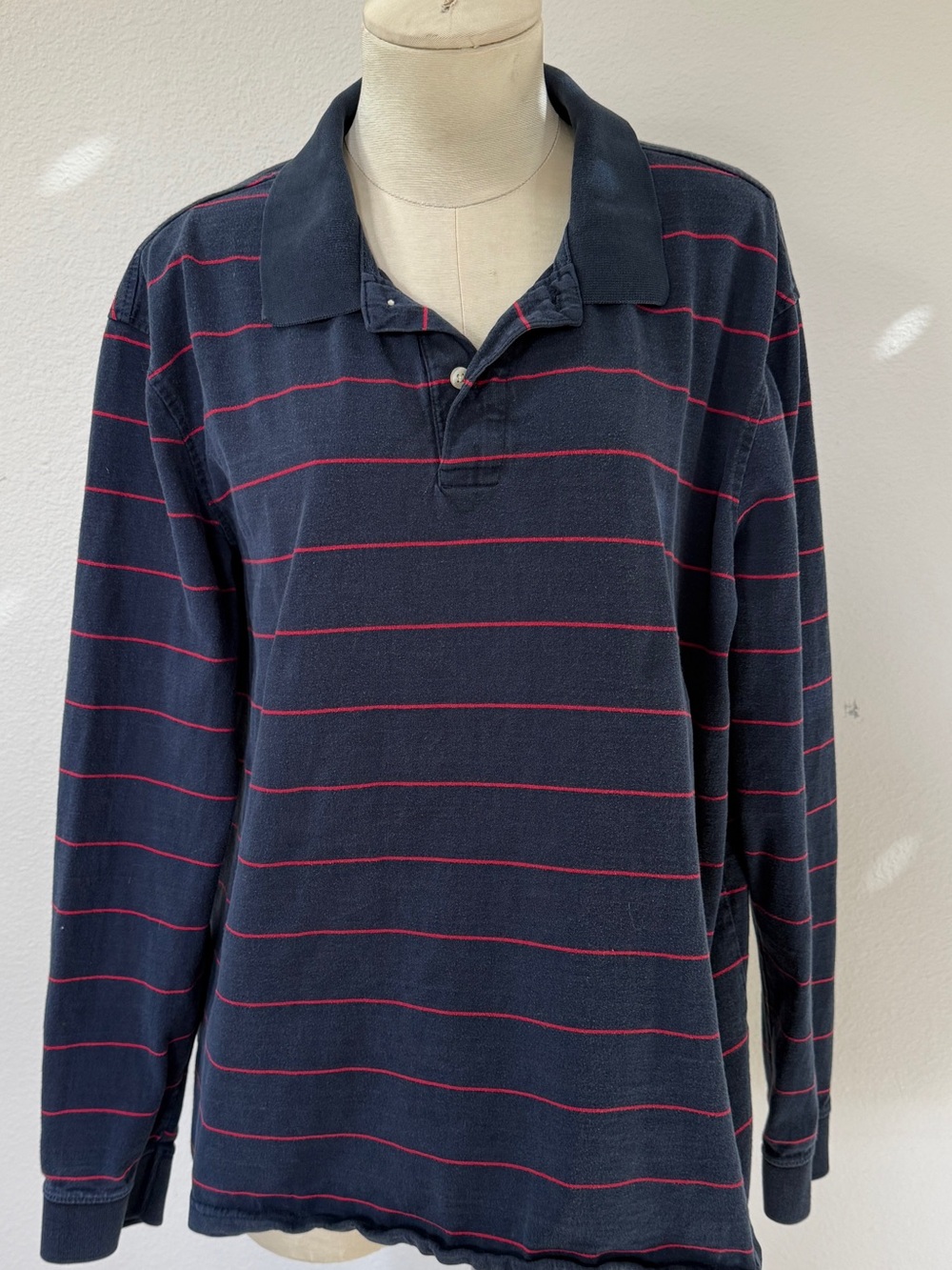 Striped Rugby Polo
